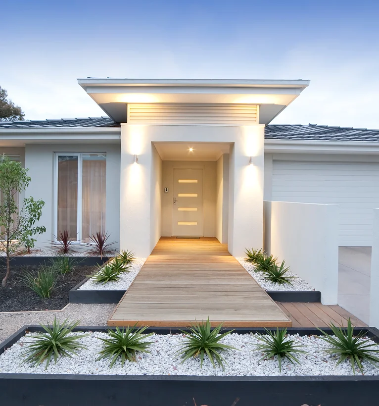 Curb appeal and landscaping improvements